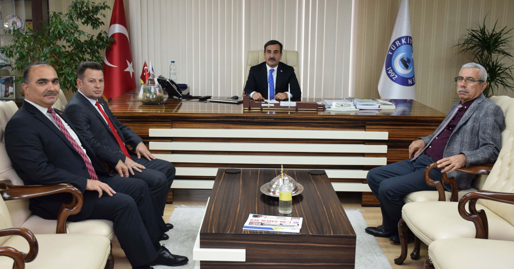 Başkanlarımız, Türkiye Kamu-Sen Genel Başkanı Kahveci’yi Ziyaret Ettiler