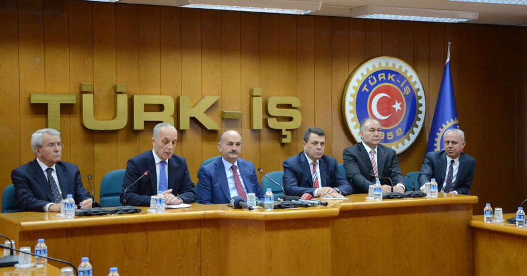 Çalışma ve Sosyal Güvenlik Bakanı Mehmet MÜEZZİNOĞLU’ndan TÜRK-İŞ’e Ziyaret