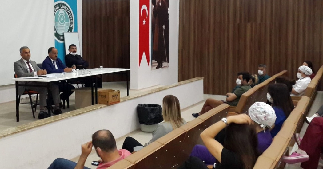 Genel Başkan Yardımcılarımız Turgut ve Sarıçoban, Balıkesir Üniversitesi Hastanesi Çalışanlarının Sorunlarını Dinlediler