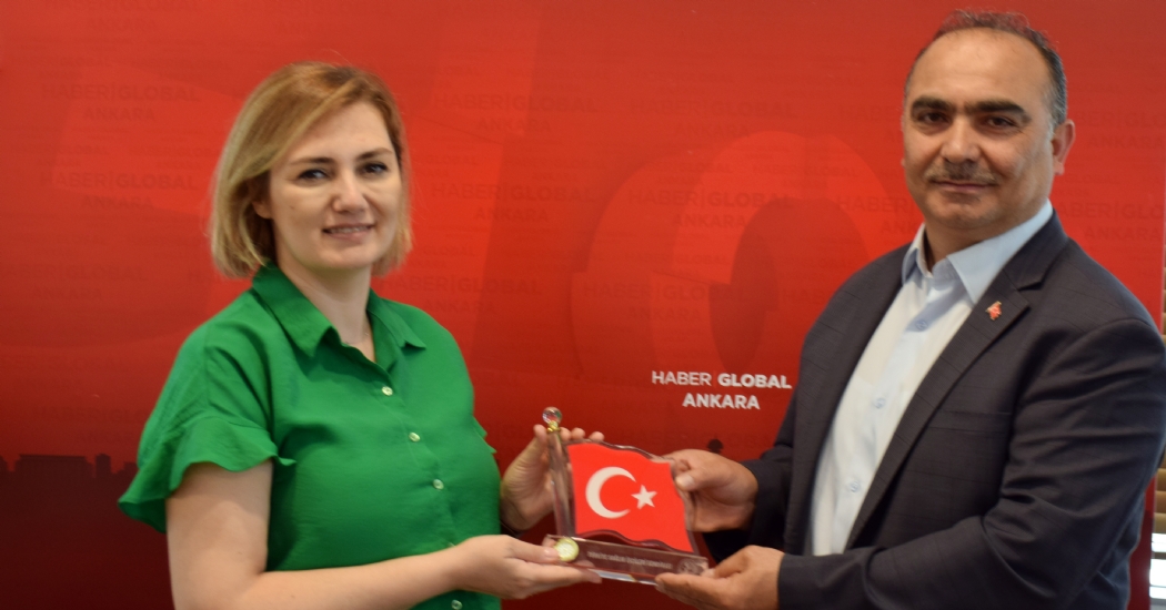 Genel Sekreterimiz Alıç, Haber Global Televizyonu Ankara Temsilcisi Atav’ a Hayırlı Olsun Ziyaretinde Bulunda