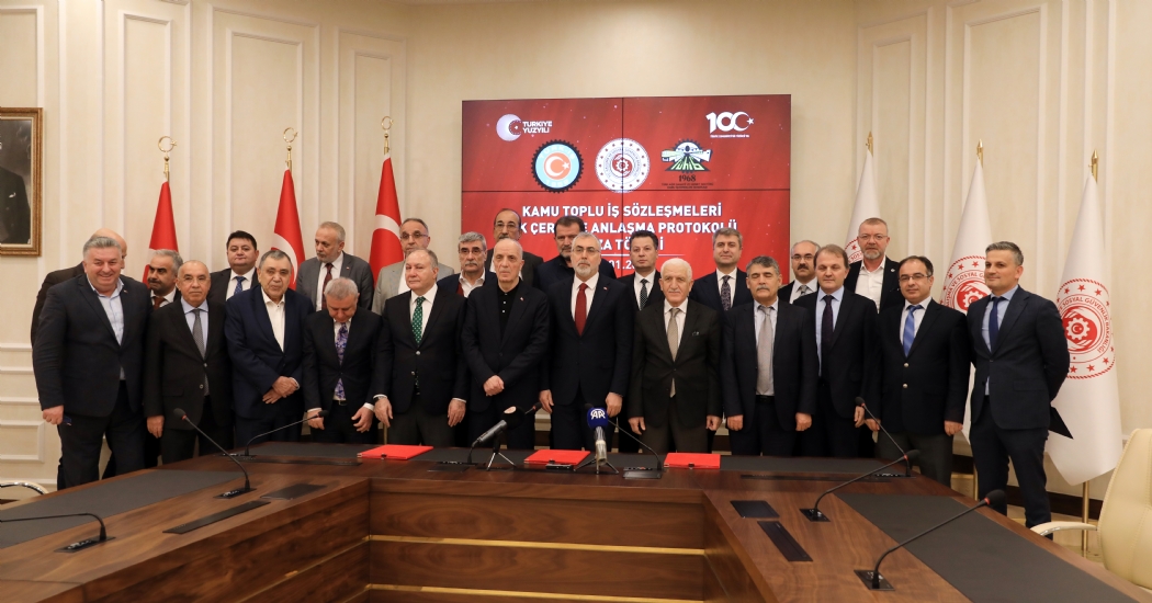 TÜRK-İŞ ile TÜHİS Arasında “Ek Çerçeve Anlaşma Protokolü" İmzalandı