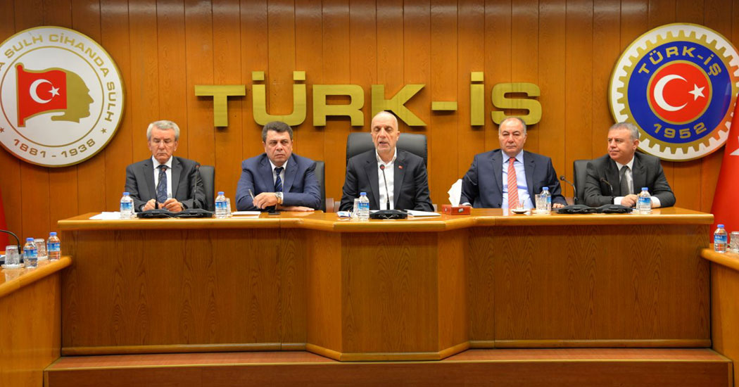 Türk-İş Başkanlar Kurulu Bildirisi